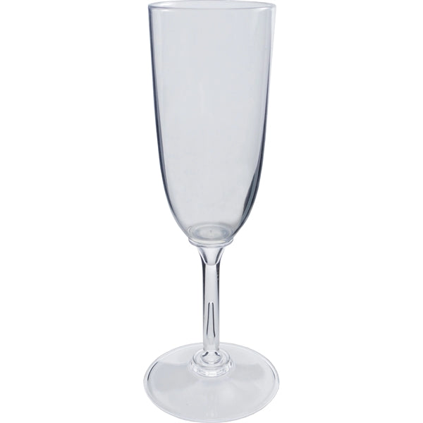 7 oz Plastic Champagne Glass w/Std. or Short Stem