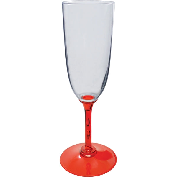 7 oz Plastic Champagne Glass w/Std. or Short Stem