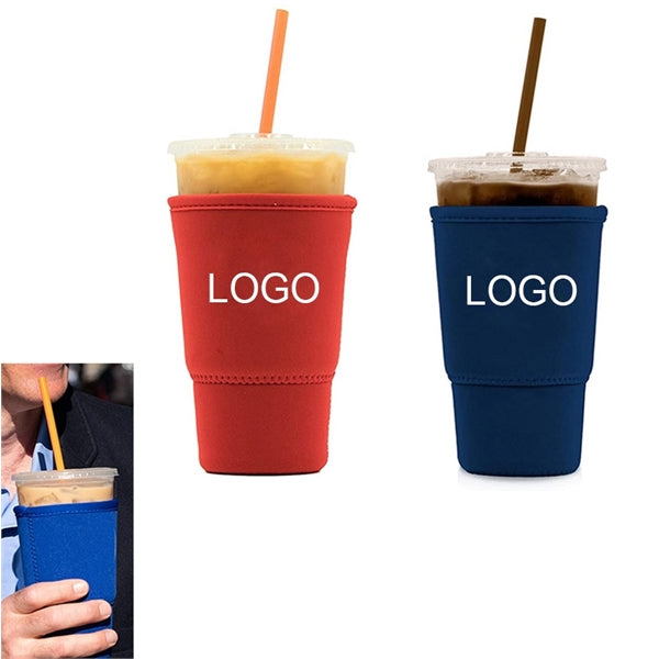 Neoprene Iced Coffee Beverages Sleeve