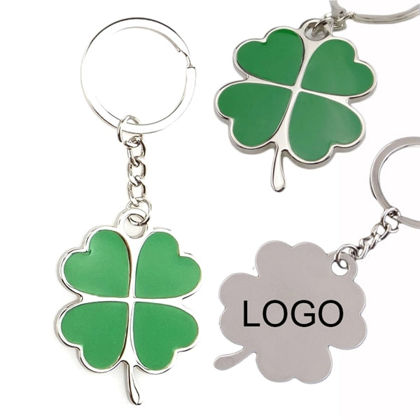 Shamrock Key Chain for St Patrick's Day