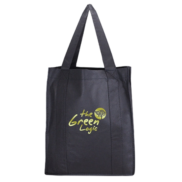 North Park - Non-Woven Shopping Tote Bag - Metallic imprint