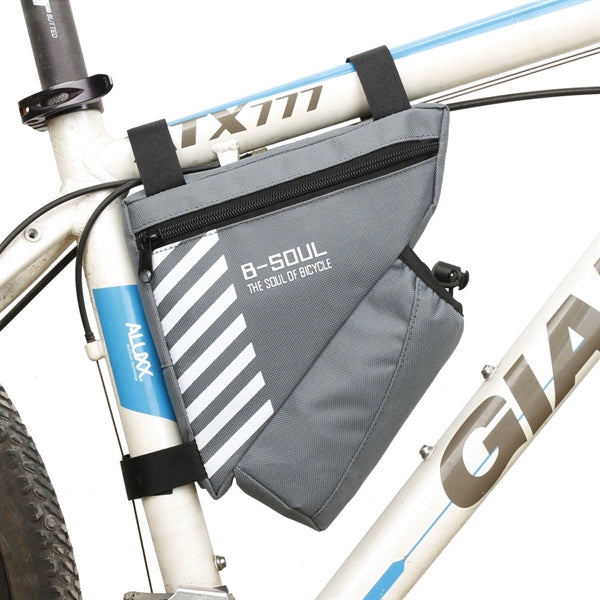 Bike Bag Tube Bicycle Saddle With Water Bottle Holde