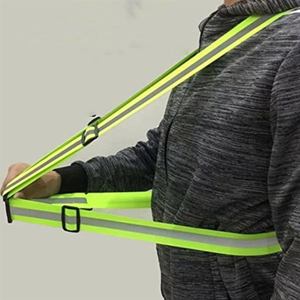 Running Reflective Vest Belt Straps