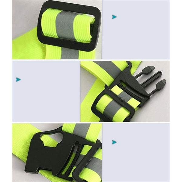 Running Reflective Vest Belt Straps