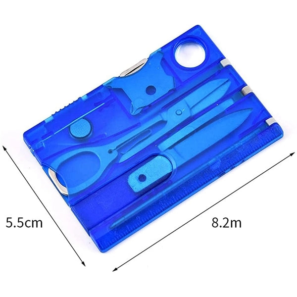 12 in 1 Credit Card Multitool Camping Wallet Tool
