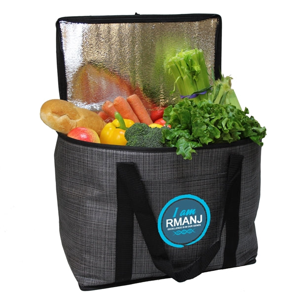 Matrix Zip Grocery Cooler Tote