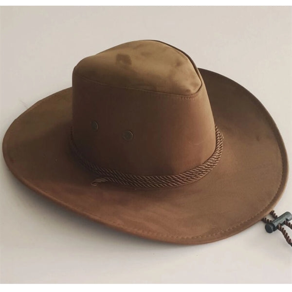 Felt Cowboy Hat with Drawstring