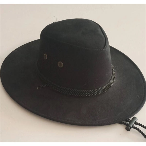 Felt Cowboy Hat with Drawstring