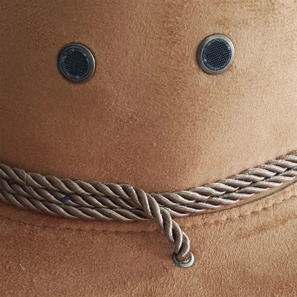 Felt Cowboy Hat with Drawstring