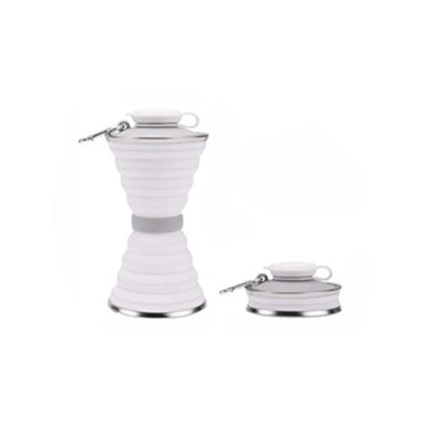 Collapsible Silicone Sports Travel Water Bottle