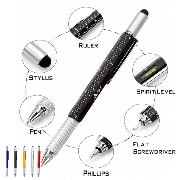6 In 1 Multi Tool Pen