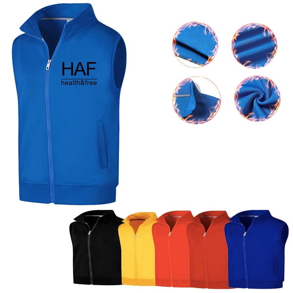 Full-Zip Polar Fleece Vest