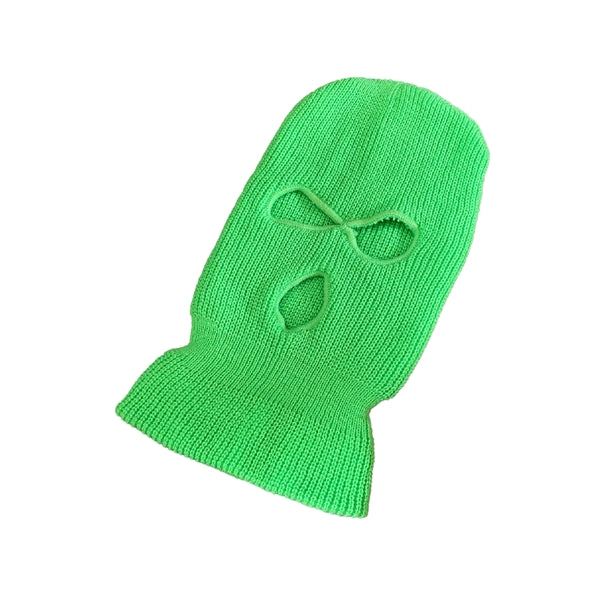 3-Hole Knitted Full Face Cover Ski Neck Gaiter
