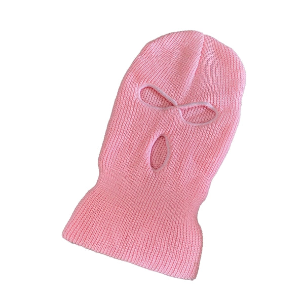 3-Hole Knitted Full Face Cover Ski Neck Gaiter