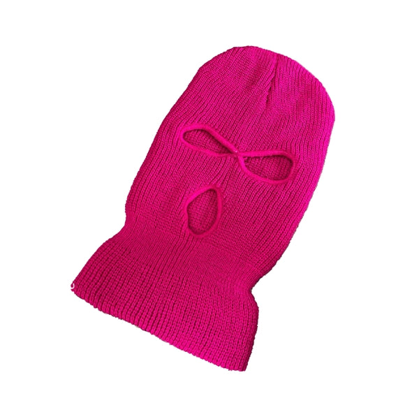 3-Hole Knitted Full Face Cover Ski Neck Gaiter