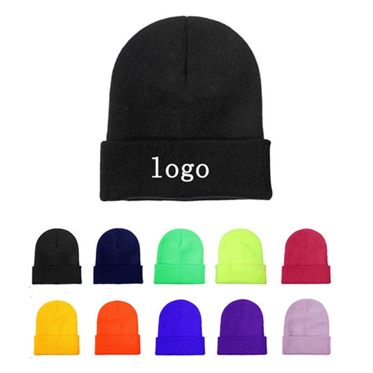 Knitted woolen hat