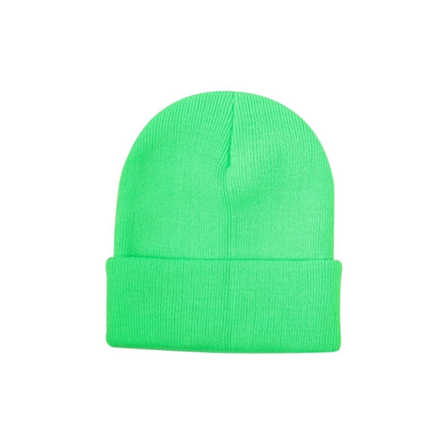 Knitted woolen hat