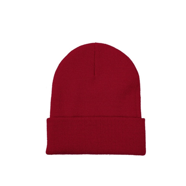 Knitted woolen hat