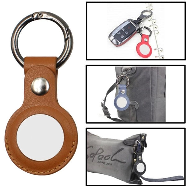 Genuine Leather Air Tag Case