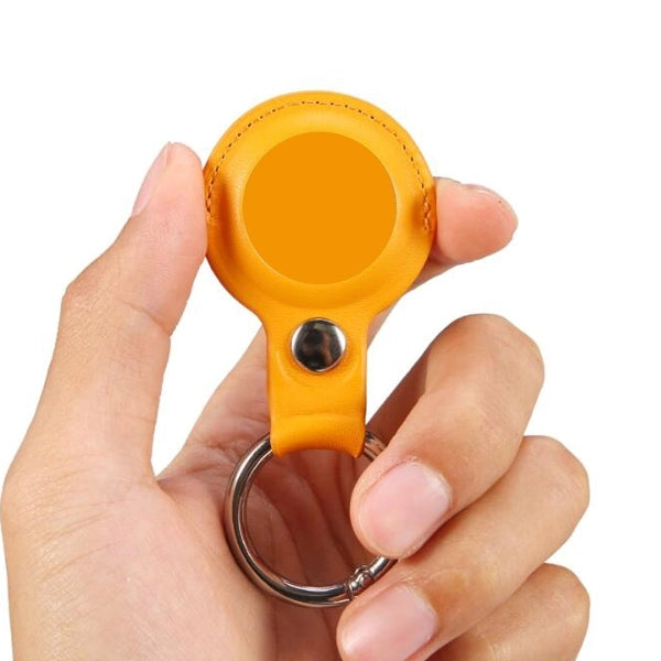 Genuine Leather Air Tag Case