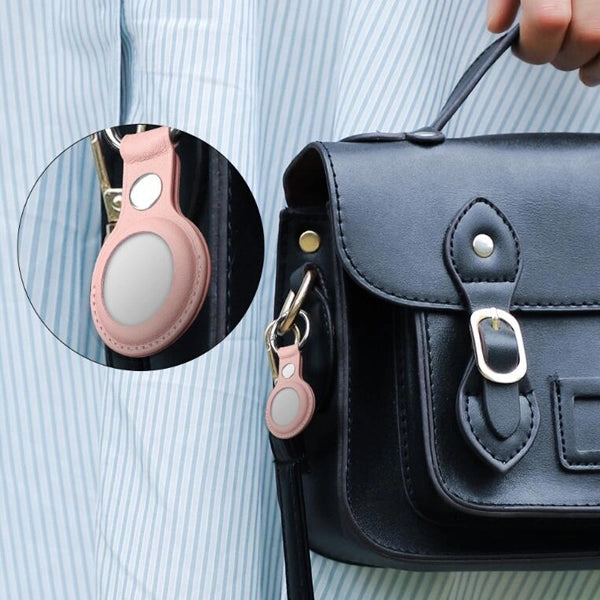 Genuine Leather Air Tag Case