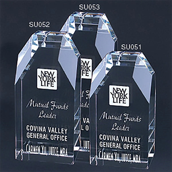 Crystal Landmark award 8"