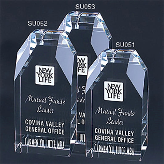Crystal Landmark award 8"