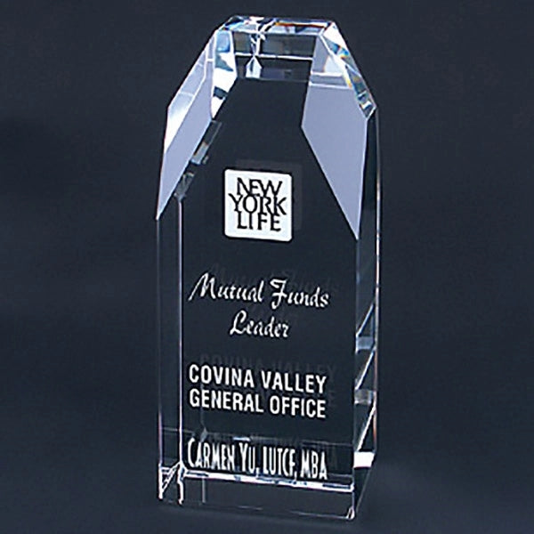 Crystal Landmark award 9"