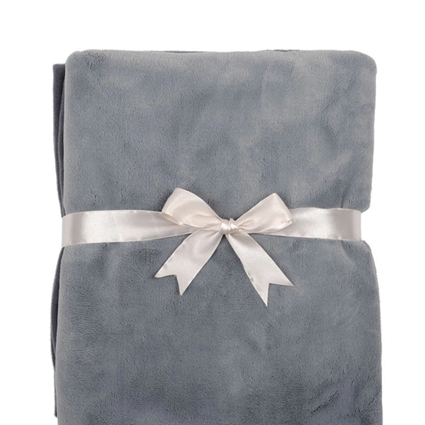 Interweaved Blanket for Sofa Couch Soft Flannel Fleece