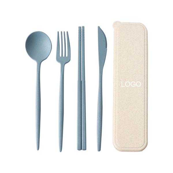 Eco-Friendly Wheat Straw Cutlery Set