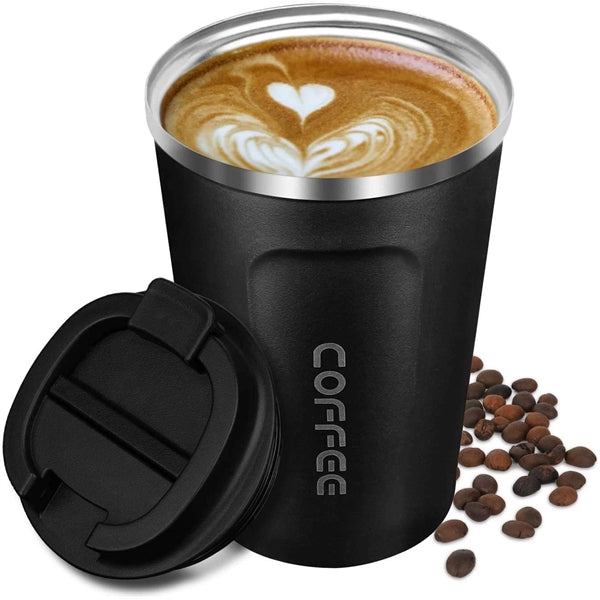 Coffee Travel Mug Cup with Leakproof Lid