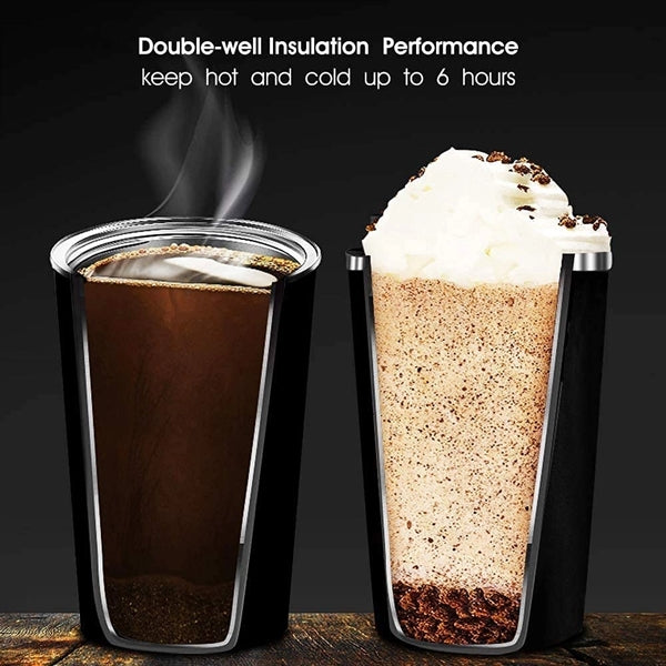 Coffee Travel Mug Cup with Leakproof Lid