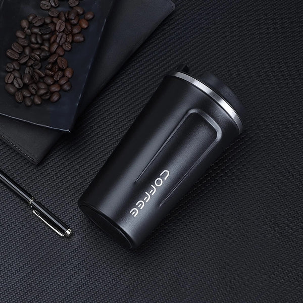 Coffee Travel Mug Cup with Leakproof Lid
