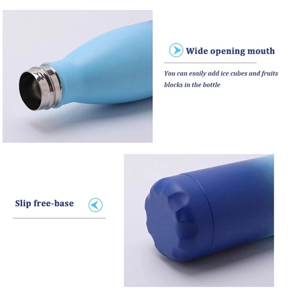 17oz Stainless Steel Double Wall Vacuum Sports Water Bottle