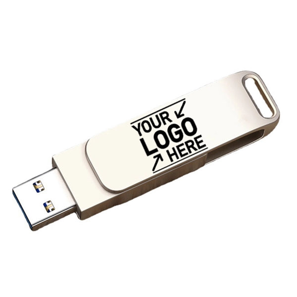 Swivel Keychain USB Flash Drive