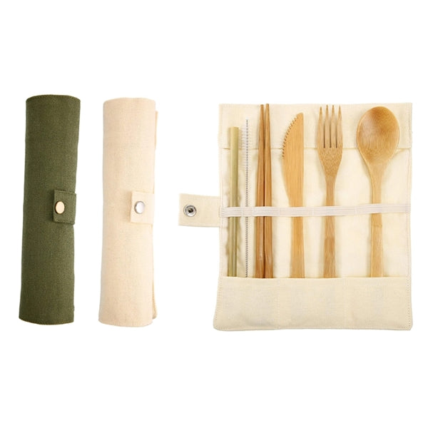Bamboo Cutlery Flatware Set