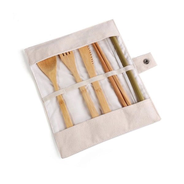 Bamboo Cutlery Flatware Set
