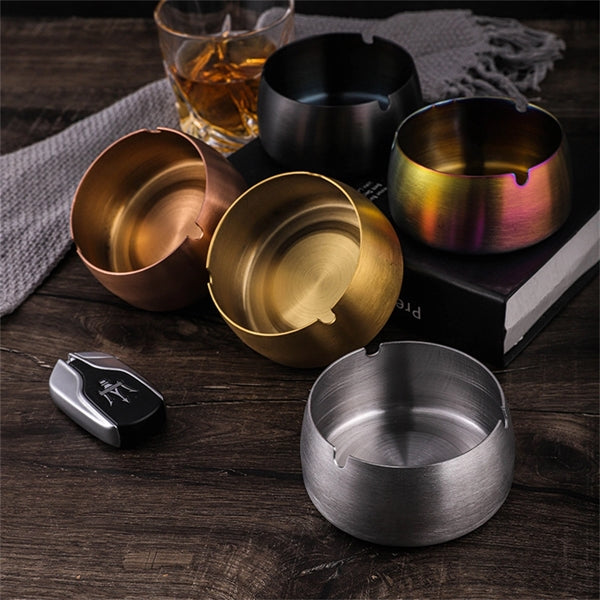 Round Stainless Steel Ashtray