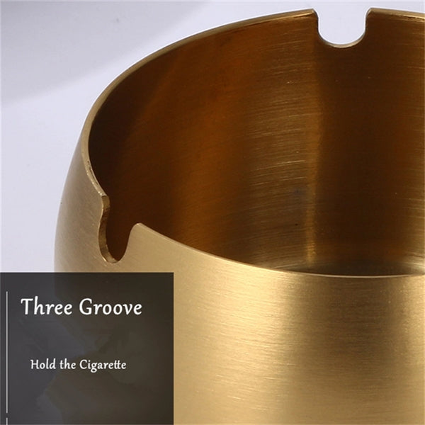 Round Stainless Steel Ashtray