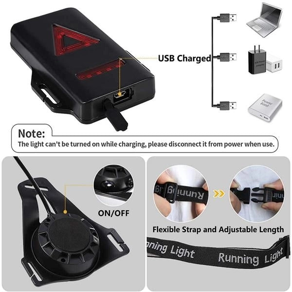 Outdoor night running lights