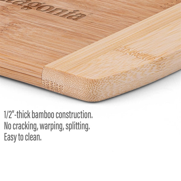 The Wellington 8-Inch Two-Tone Bamboo Cutting Board