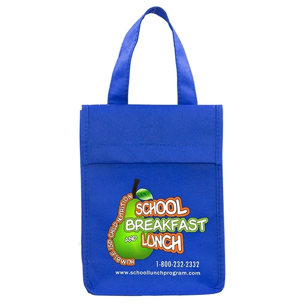 Gusset - "BAG-IT" Value Priced Lightweight Lunch Tote Bag