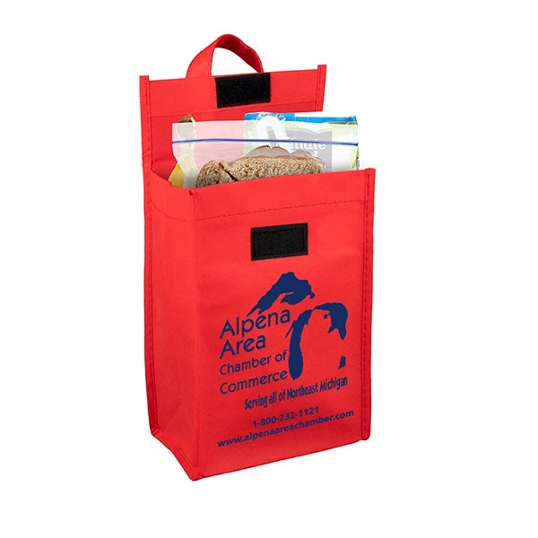 Gusset - "BAG-IT" Value Priced Lightweight Lunch Tote Bag