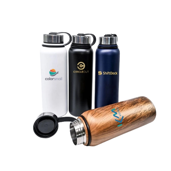 Double Wall Stainless Steel Water Bottle, 40 oz.