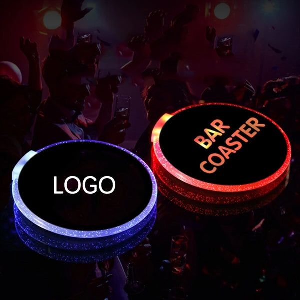 LED acrylic luminous coasters