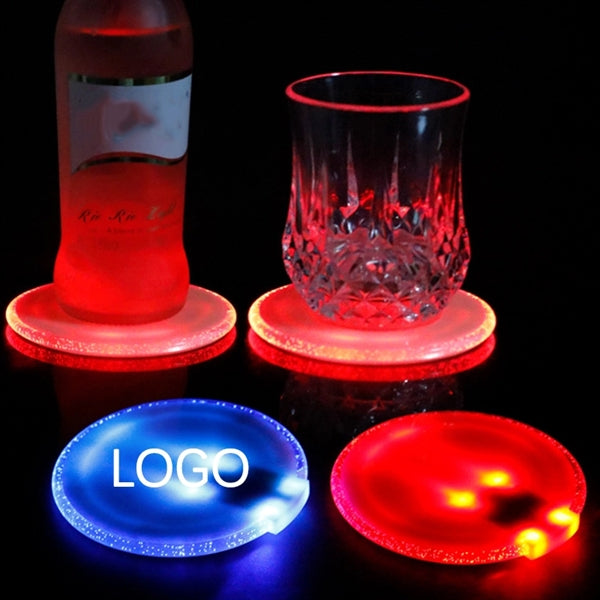 LED acrylic luminous coasters
