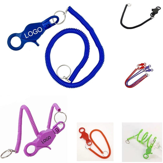 20"" lobster claw coil casino bungee cord