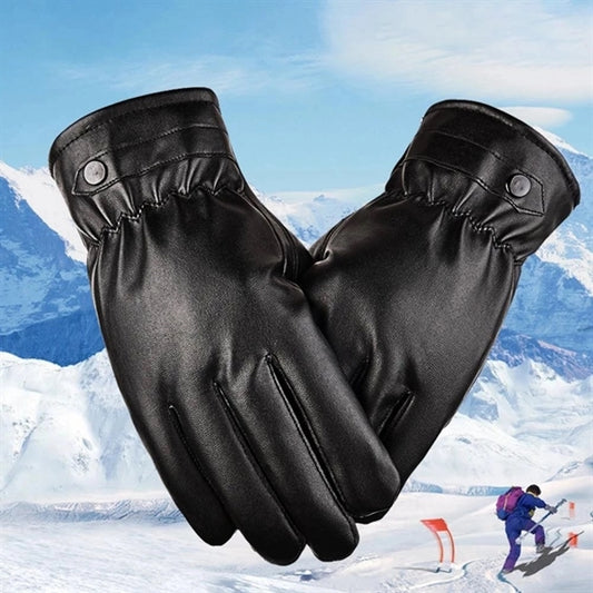 Winter Leather Gloves