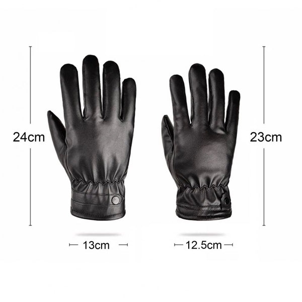Winter Leather Gloves