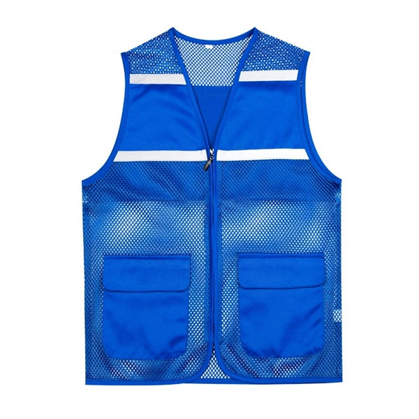 Reflective Mesh Safety Vest W/ Pocket